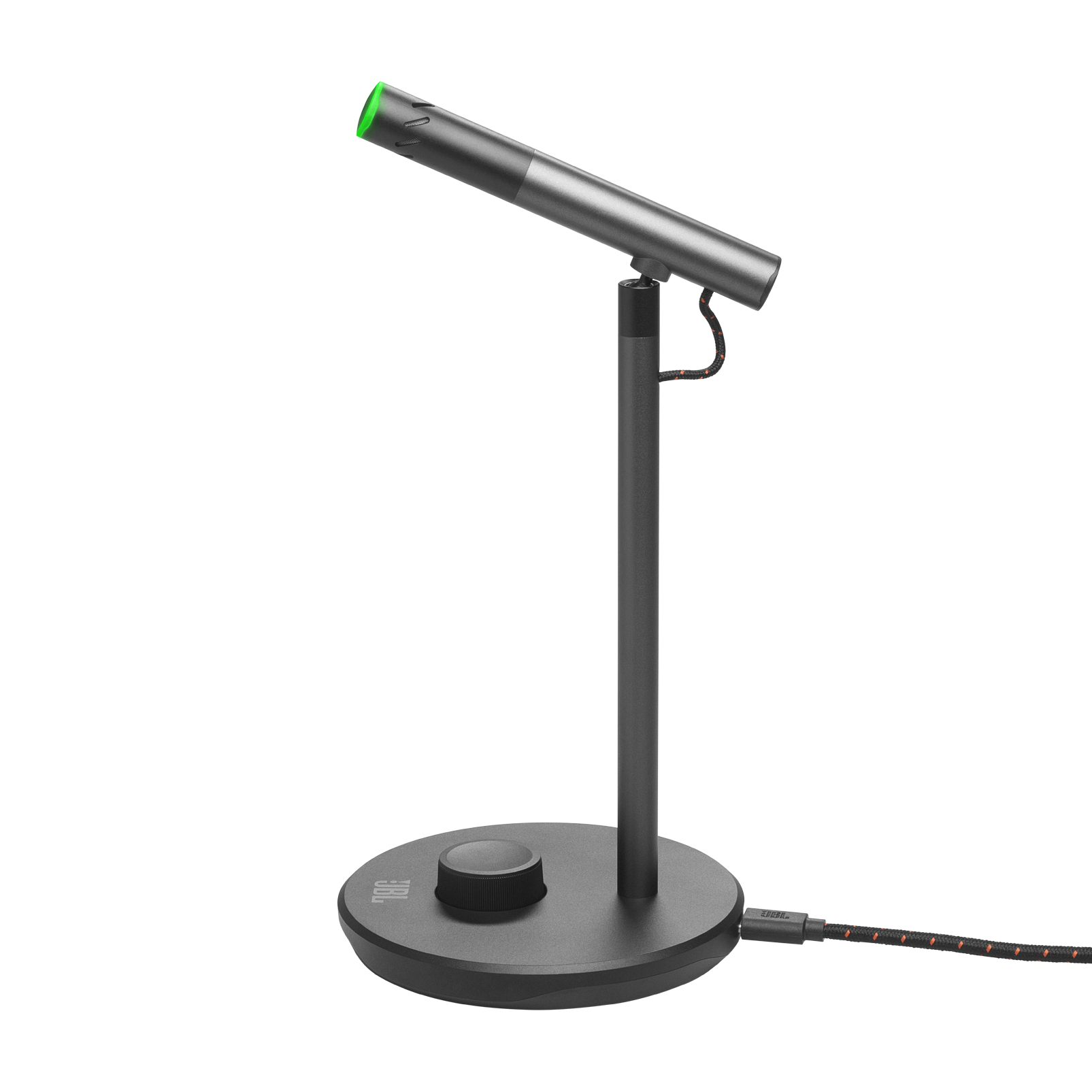 JBL Quantum Stream Talk - Black - USB condenser microphone for streaming, recording and gaming. - Left